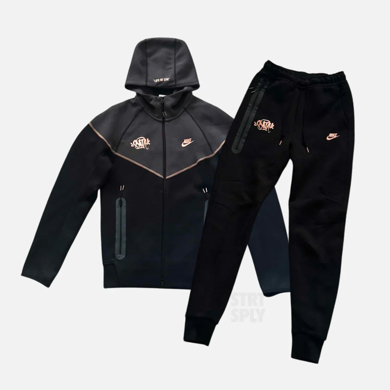 NK x Syna Tech Tracksuit - Black / Bronze